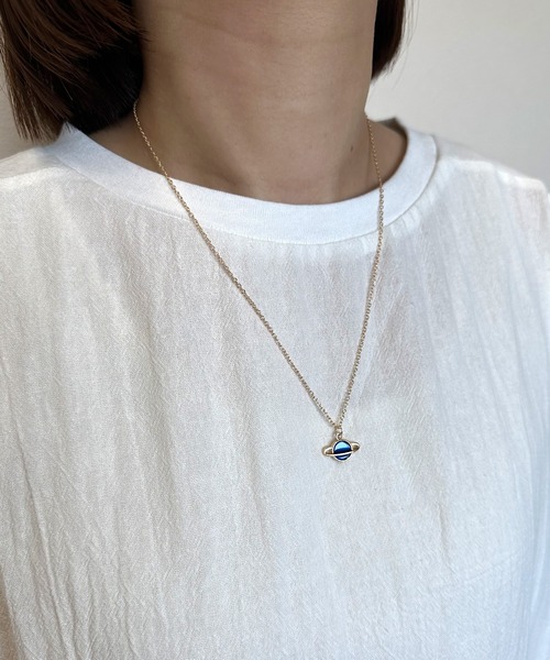 惑星モチーフネックレス（ネックレス）｜CRB（シーアールビー）の