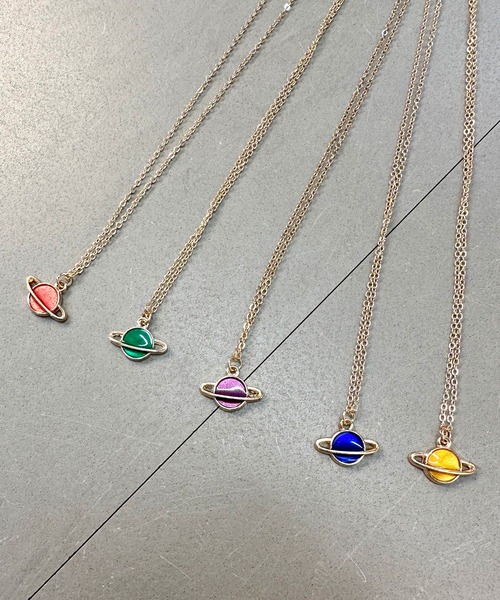 惑星モチーフネックレス（ネックレス）｜CRB（シーアールビー）の