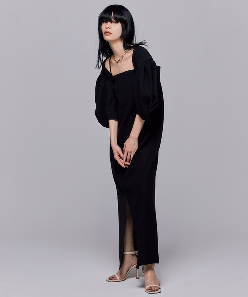 NEW BOLERO & CAMISOLE MAXI DRESS / ニューボレロ