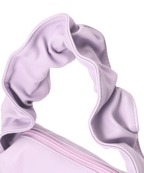 FREE'S MART（フリーズマート）の「◆フリルショルダーバッグ（ショルダーバッグ・レディース・ブラック/パープル・ﾌﾘ-）」の14枚目の写真