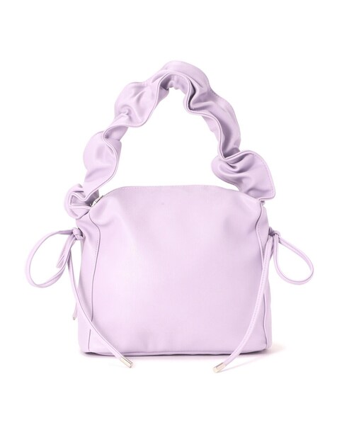 FREE'S MART（フリーズマート）の「◆フリルショルダーバッグ（ショルダーバッグ・レディース・ブラック/パープル・ﾌﾘ-）」の20枚目の写真