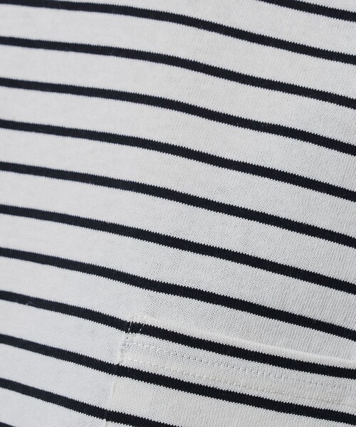 FREAK'S STORE(フリークスストア)の「WEB限定 USAコットン ビッグシルエット 半袖 Tシャツ(Tシャツ/カットソー・レディース・ブラック/レッド/ブラウン/ブルー/オフホワイト/ストライプ・フリ-)」の14枚目の写真