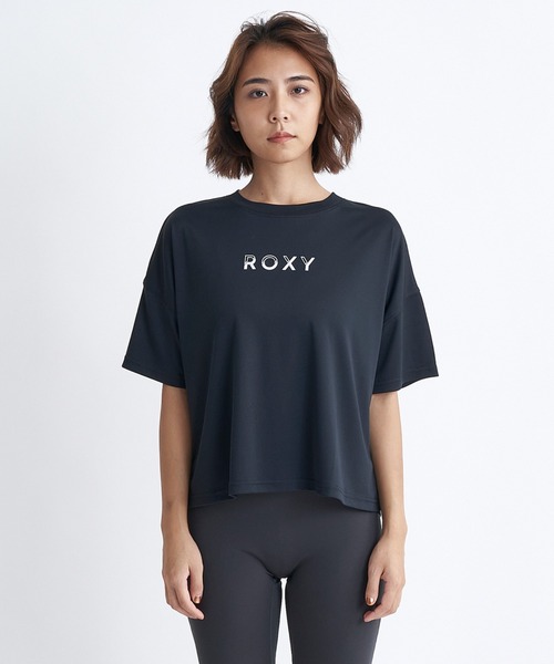 ROXY(ロキシー)の「BE ACTIVE/ロキシー水陸両用速乾UVカット冷感半袖Tシャツ(Tシャツ/カットソー・レディース・ピンク/ホワイト/ブラック・LARGE/MEDIUM/SMALL)」の6枚目の写真