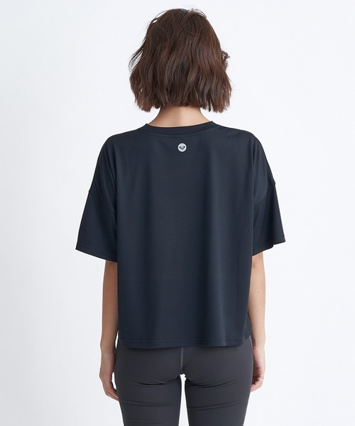 ROXY(ロキシー)の「BE ACTIVE/ロキシー水陸両用速乾UVカット冷感半袖Tシャツ(Tシャツ/カットソー・レディース・ピンク/ホワイト/ブラック・LARGE/MEDIUM/SMALL)」の7枚目の写真