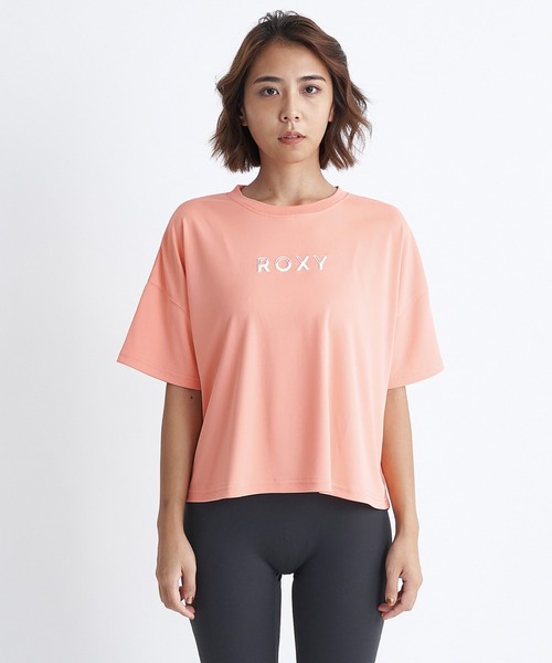 ROXY(ロキシー)の「BE ACTIVE/ロキシー水陸両用速乾UVカット冷感半袖Tシャツ(Tシャツ/カットソー・レディース・ピンク/ホワイト/ブラック・LARGE/MEDIUM/SMALL)」の11枚目の写真