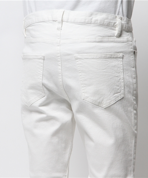 WEGO（ウィゴー）の「WEGO/ドロップクロッチZIPスキニーパンツ（デニムパンツ・メンズ・ブラック/ホワイト・LARGE/MEDIUM）」の11枚目の写真