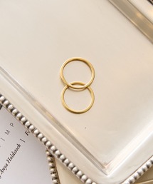 Diliraba（ディリラバ）の「【Diliraba】ゴールド ステンレスリング 11号（リング）」