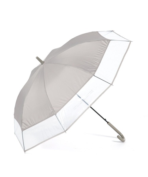 LAKOLE（ラコレ）の「切替バイカラー長傘 / 102901（長傘・レディース・アイボリー/カーキ/グレー/ブラック・FREE）」の3枚目の写真