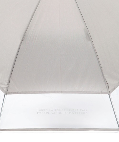 LAKOLE（ラコレ）の「切替バイカラー長傘 / 102901（長傘・レディース・アイボリー/カーキ/グレー/ブラック・FREE）」の12枚目の写真
