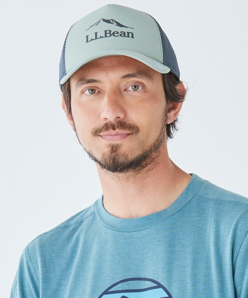 L.L.Bean(エルエルビーン)の「ビーンライト・フローティング・トラッカー・ハット(キャップ・メンズ・セージグリーン/ライトグリーン系・OSFA)」の1枚目の写真