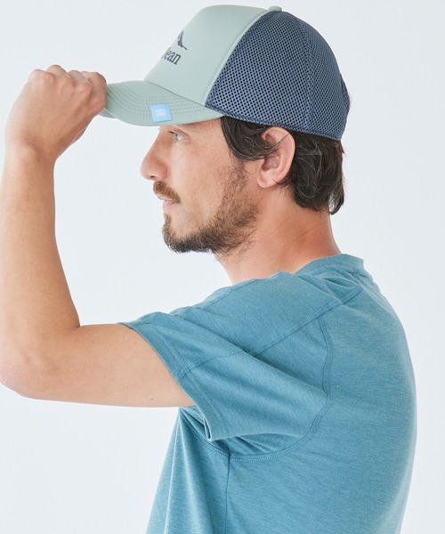 L.L.Bean(エルエルビーン)の「ビーンライト・フローティング・トラッカー・ハット(キャップ・メンズ・セージグリーン/ライトグリーン系・OSFA)」の15枚目の写真