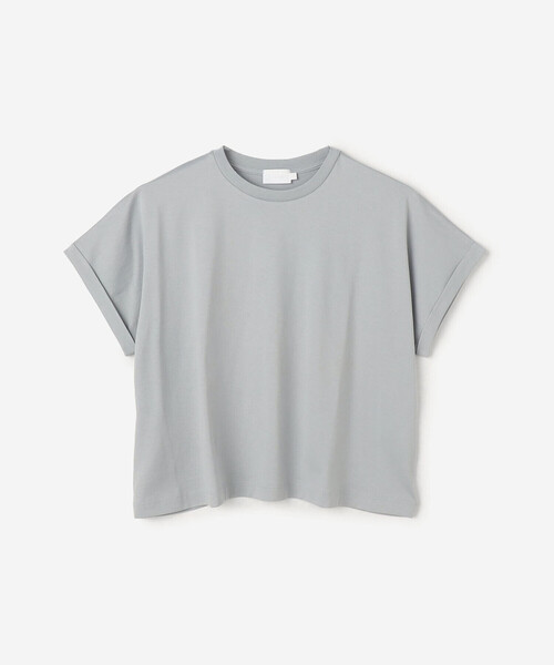 handvaerk（ハンドバーク）の「handvaerk | 〈別注〉60/2 クルーネック ワイドTシャツ WOMEN（Tシャツ/カットソー・レディース・ブラック/ブラウン系その他2/グリーン系その他/ダークグレー/ホワイト/ブルー系その他2・S）」の6枚目の写真