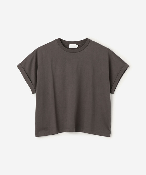 handvaerk（ハンドバーク）の「handvaerk | 〈別注〉60/2 クルーネック ワイドTシャツ WOMEN（Tシャツ/カットソー・レディース・ブラック/ブラウン系その他2/グリーン系その他/ダークグレー/ホワイト/ブルー系その他2・S）」の3枚目の写真