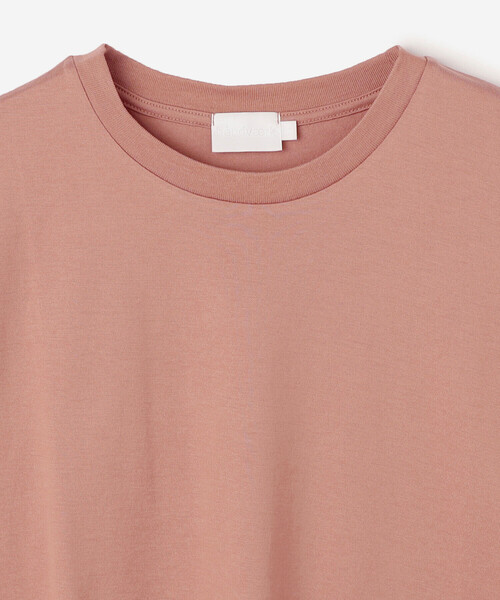 handvaerk（ハンドバーク）の「handvaerk | 〈別注〉60/2 クルーネック ワイドTシャツ WOMEN（Tシャツ/カットソー・レディース・ブラック/ブラウン系その他2/グリーン系その他/ダークグレー/ホワイト/ブルー系その他2・S）」の13枚目の写真