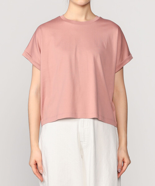 handvaerk（ハンドバーク）の「handvaerk | 〈別注〉60/2 クルーネック ワイドTシャツ WOMEN（Tシャツ/カットソー・レディース・ブラック/ブラウン系その他2/グリーン系その他/ダークグレー/ホワイト/ブルー系その他2・S）」の9枚目の写真