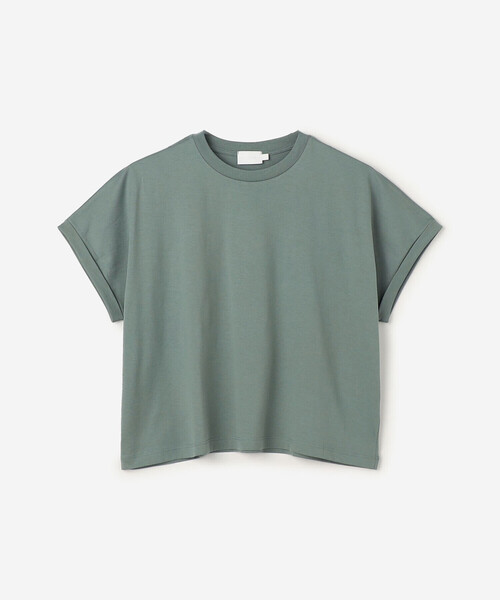 handvaerk（ハンドバーク）の「handvaerk | 〈別注〉60/2 クルーネック ワイドTシャツ WOMEN（Tシャツ/カットソー・レディース・ブラック/ブラウン系その他2/グリーン系その他/ダークグレー/ホワイト/ブルー系その他2・S）」の18枚目の写真