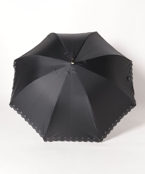 COLONY 2139(コロニートゥーワンスリーナイン)の「UVフラワーヒートカット傘(長傘・レディース・ベージュ/ブラック・FREE)」の9枚目の写真