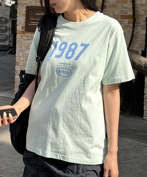 87mm（87mm）の「【UNISEX】Mmlg／19MG T 2106171（Tシャツ