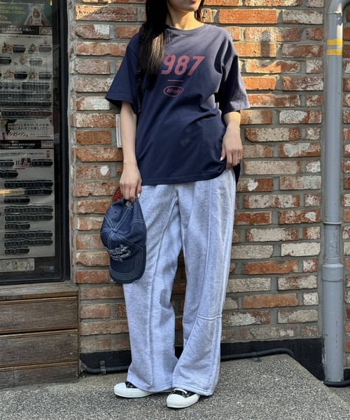 87mm（87mm）の「【UNISEX】Mmlg／19MG T 2106171（Tシャツ