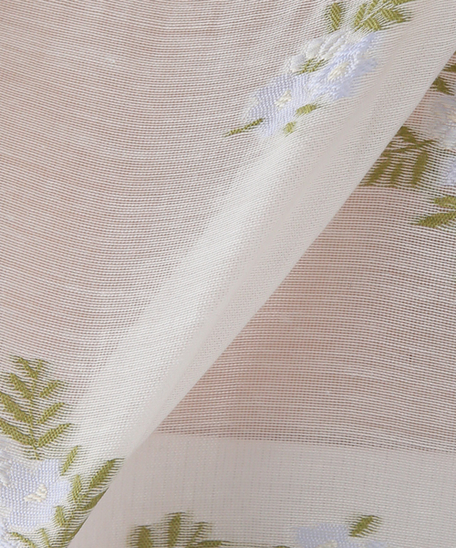 セール】【YUHAN WANG/ユハン ワン】ribbon chiffon top（シャツ