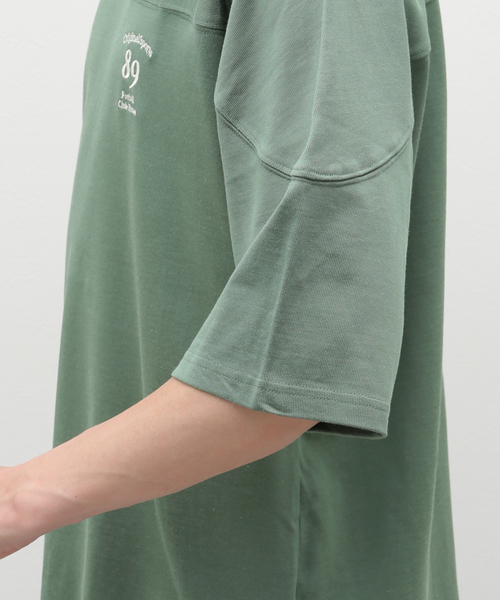 B.C STOCK(ベーセーストック)の「R/CフットボールTシャツ(Tシャツ/カットソー・メンズ・ボルドー/グリーン/ホワイト・LARGE/MEDIUM)」の15枚目の写真