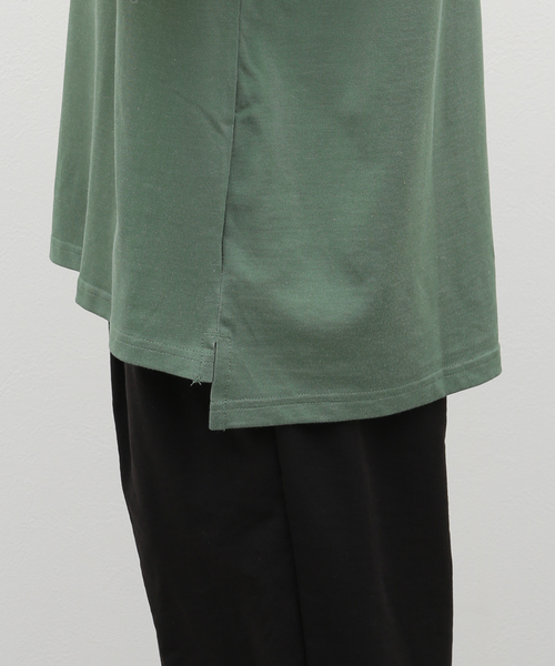 B.C STOCK(ベーセーストック)の「R/CフットボールTシャツ(Tシャツ/カットソー・メンズ・ボルドー/グリーン/ホワイト・LARGE/MEDIUM)」の17枚目の写真