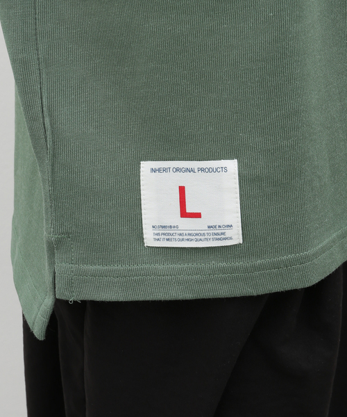 B.C STOCK(ベーセーストック)の「R/CフットボールTシャツ(Tシャツ/カットソー・メンズ・ボルドー/グリーン/ホワイト・LARGE/MEDIUM)」の18枚目の写真