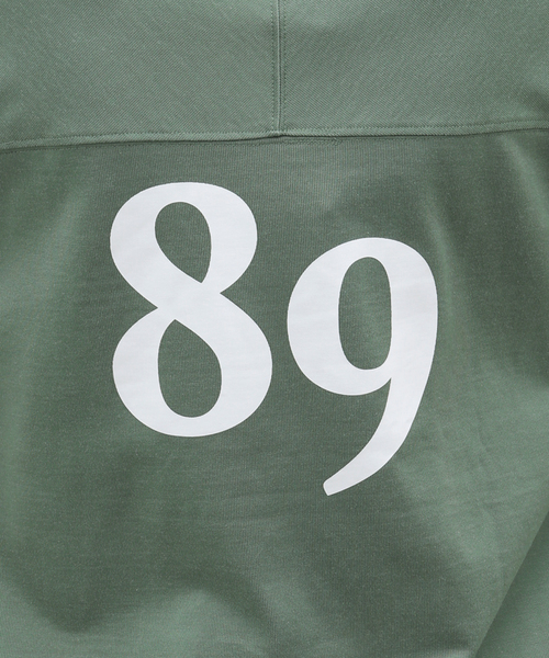 B.C STOCK(ベーセーストック)の「R/CフットボールTシャツ(Tシャツ/カットソー・メンズ・ボルドー/グリーン/ホワイト・LARGE/MEDIUM)」の19枚目の写真