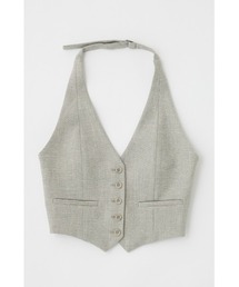 MOUSSY（マウジー）の「HALTER NECK SUMMER ベスト（ベスト）」 - WEAR