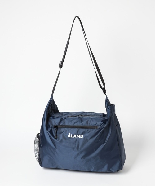 ALAND（エーランド）の「【UNISEX】ALAND／ナイロンショルダーBAG（折りたたみ可能）（ショルダーバッグ・レディース・ライトグリーン/ネイビー/ブラック・FREE）」の21枚目の写真
