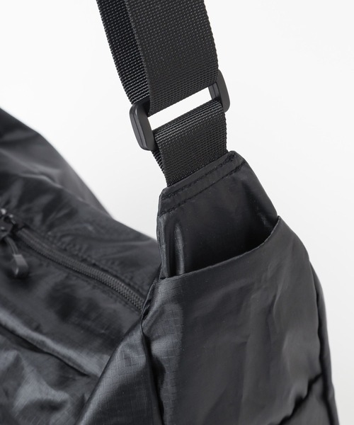 ALAND（エーランド）の「【UNISEX】ALAND／ナイロンショルダーBAG（折りたたみ可能）（ショルダーバッグ・レディース・ライトグリーン/ネイビー/ブラック・FREE）」の13枚目の写真