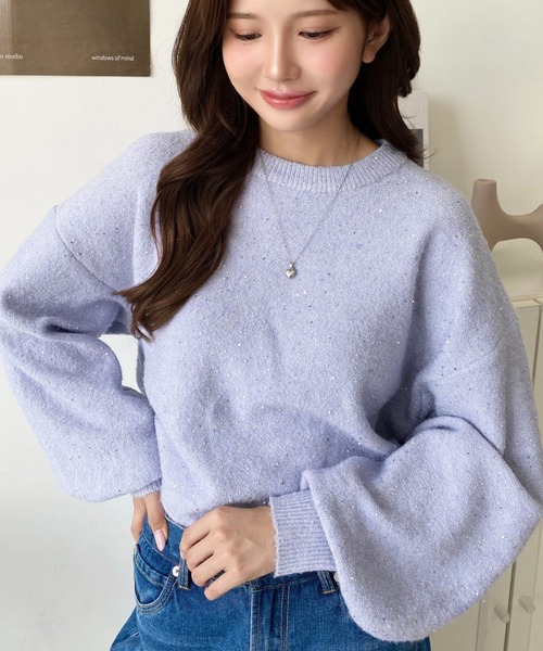 moment+（モーメントプラス）の「6G もちもちスパンコールボリューム