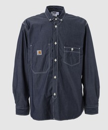 『Carhartt』 W-NAME  INDIGO SHIRT
