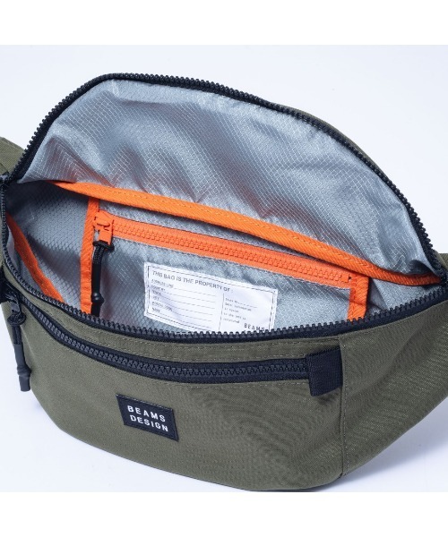 BEAMS DESIGN(ビームス デザイン)の「BEAMSDESIGN(ビームスデザイン)Ordinaryボディバッグ(ボディバッグ/ウエストポーチ・メンズ・ネイビー/ブラック/ブルーグリーン/カーキ/パープル・FREE)」の7枚目の写真