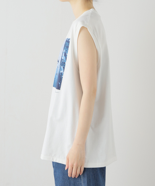 FRAMeWORK(フレームワーク)の「JANE SMITH/ジェーンスミス TIM BARBER UNITED PLANE SHADO(Tシャツ/カットソー・レディース・ホワイト・FREE)」の14枚目の写真