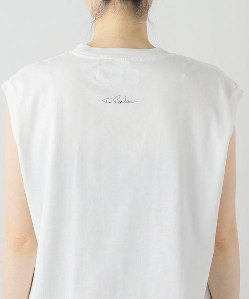 FRAMeWORK(フレームワーク)の「JANE SMITH/ジェーンスミス TIM BARBER UNITED PLANE SHADO(Tシャツ/カットソー・レディース・ホワイト・FREE)」の17枚目の写真