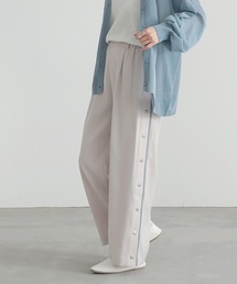 n'OrLABEL | 『ドットボタン付きサイドライン配色パンツ』(その他パンツ)