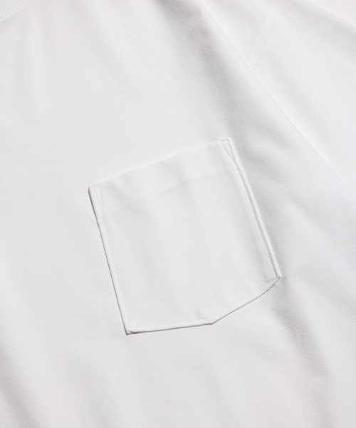 SUNNY  SPORTS（サニースポーツ）の「【SUNNY SPORTS　サニースポーツ】 BASIC POCKET TEE Primeflex　ポケTEE　半袖（Tシャツ/カットソー・メンズ・ホワイト/ブラック/ブラウン・LARGE/MEDIUM/XX-LARGE/X-LARGE/X-SMALL）」の9枚目の写真