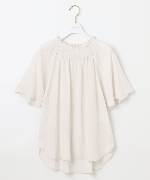 ANY SIS(エニィスィス)の「【洗える】カッセンシャーリング ブラウス(シャツ/ブラウス・レディース・アイボリー系/ネイビー系/ライトイエロー系・0)」の10枚目の写真