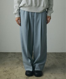 Heather Tuck Pants
