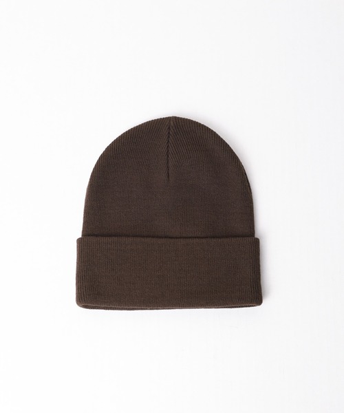 FRUIT OF THE LOOM(フルーツオブザルーム)の「/FRUIT OF THE LOOM/KNIT CAP(ニットキャップ/ビーニー・レディース・グレー/ブラウン/ブラック・FREE)」の1枚目の写真
