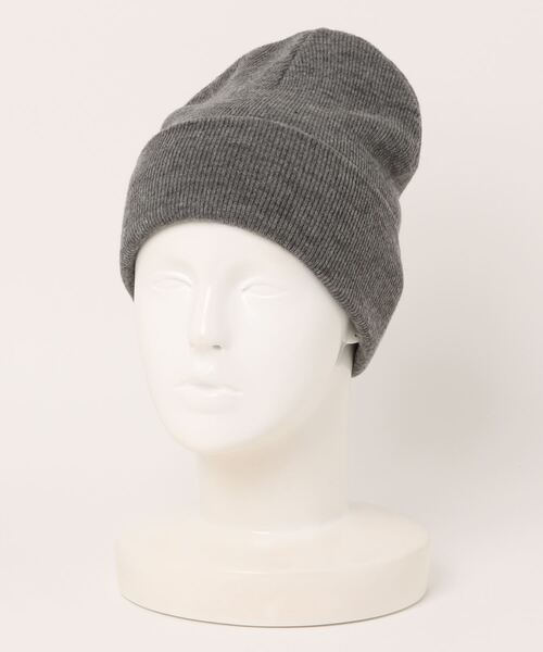 FRUIT OF THE LOOM(フルーツオブザルーム)の「/FRUIT OF THE LOOM/KNIT CAP(ニットキャップ/ビーニー・レディース・グレー/ブラウン/ブラック・FREE)」の10枚目の写真