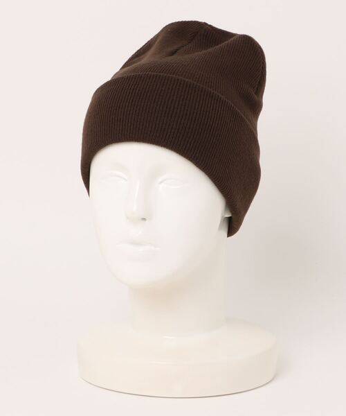 FRUIT OF THE LOOM(フルーツオブザルーム)の「/FRUIT OF THE LOOM/KNIT CAP(ニットキャップ/ビーニー・レディース・グレー/ブラウン/ブラック・FREE)」の11枚目の写真
