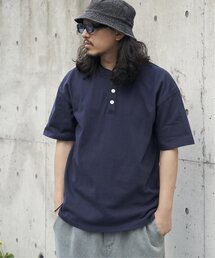 Goodwear グッドウェア ヘンリーネックTシャツ