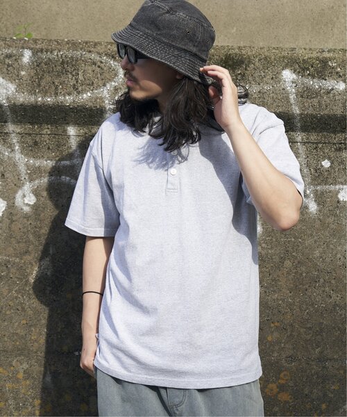 Goodwear(グッドウェア)の「Goodwear グッドウェア ヘンリーネックTシャツ(Tシャツ/カットソー・メンズ・グレー/ブラック/ホワイト/チャコール/ネイビー・LL/L/M/S)」の21枚目の写真