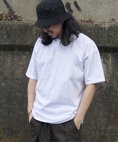 Goodwear(グッドウェア)の「Goodwear グッドウェア ヘンリーネックTシャツ(Tシャツ/カットソー・メンズ・グレー/ブラック/ホワイト/チャコール/ネイビー・LL/L/M/S)」の7枚目の写真