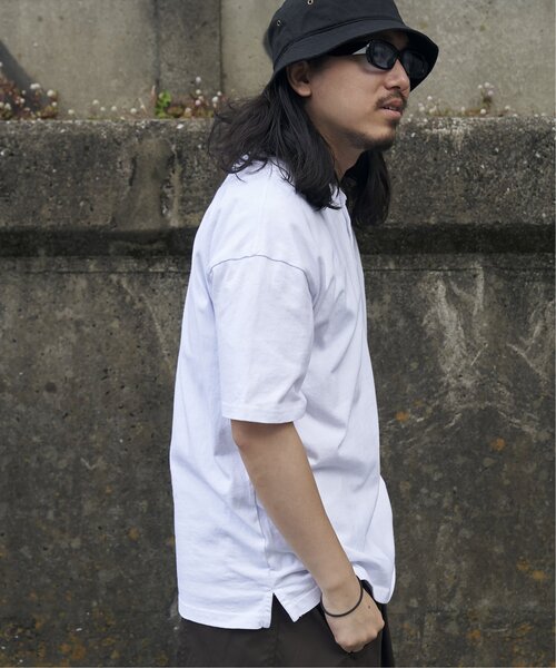 Goodwear(グッドウェア)の「Goodwear グッドウェア ヘンリーネックTシャツ(Tシャツ/カットソー・メンズ・グレー/ブラック/ホワイト/チャコール/ネイビー・LL/L/M/S)」の8枚目の写真