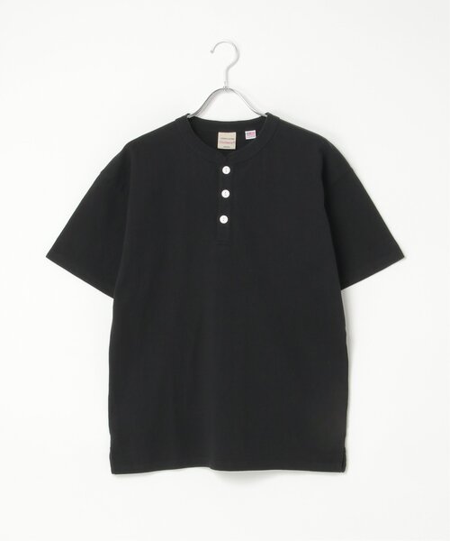 Goodwear(グッドウェア)の「Goodwear グッドウェア ヘンリーネックTシャツ(Tシャツ/カットソー・メンズ・グレー/ブラック/ホワイト/チャコール/ネイビー・LL/L/M/S)」の10枚目の写真