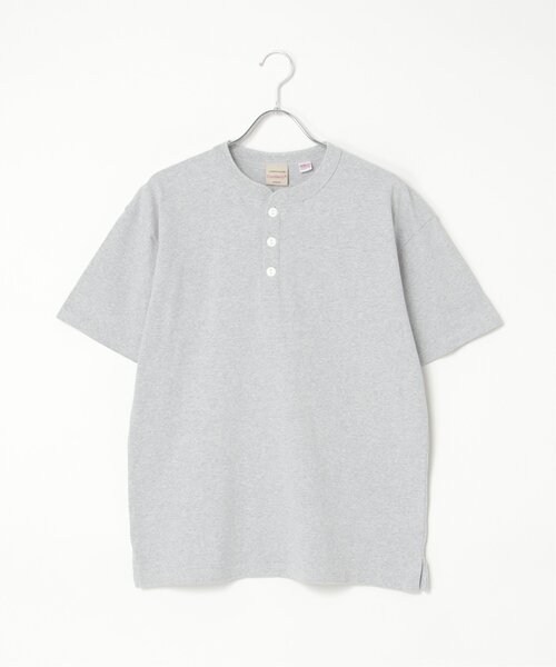 Goodwear(グッドウェア)の「Goodwear グッドウェア ヘンリーネックTシャツ(Tシャツ/カットソー・メンズ・グレー/ブラック/ホワイト/チャコール/ネイビー・LL/L/M/S)」の13枚目の写真