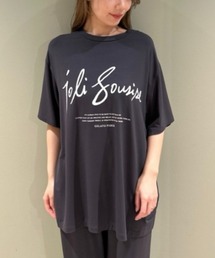 新品タグgelato pique COOLレーヨンロゴBIGTシャツ &パンツ gelato pique（ジェラートピケ）の「COOLレーヨンロゴBIGTシャツ